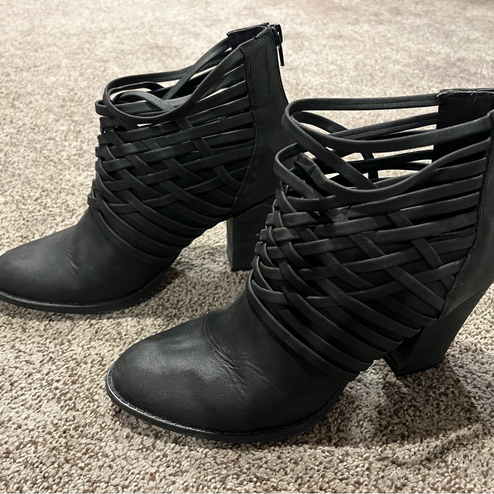 Black booties